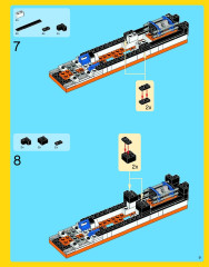 LEGO 10233 instructions page 9 – build guide
