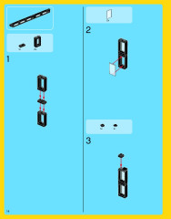 LEGO 10233 instructions page 14 – build guide