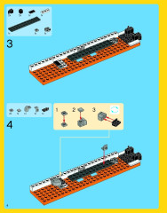 LEGO 10233 instructions page 4 – build guide