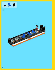 LEGO 10233 instructions page 8 – build guide