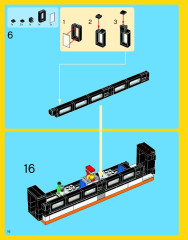 LEGO 10233 instructions page 16 – build guide