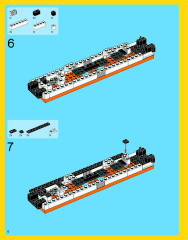 LEGO 10233 instructions page 6 – build guide