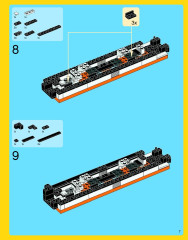 LEGO 10233 instructions page 7 – build guide