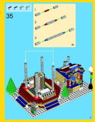 LEGO 10235 instructions page 47 – build guide