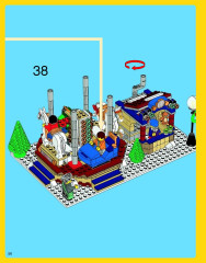 LEGO 10235 instructions page 56 – build guide