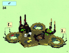 LEGO 10236 instructions page 61 – build guide