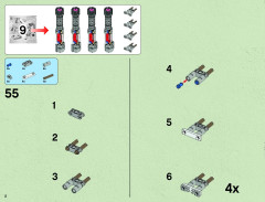 LEGO 10240 instructions page 2 – build guide