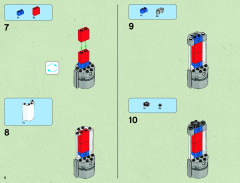 LEGO 10240 instructions page 6 – build guide