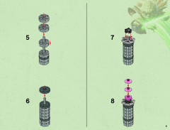 LEGO 10240 instructions page 9 – build guide