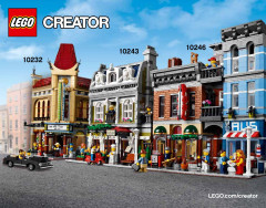 LEGO 10242 instructions page 65 – build guide