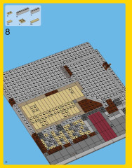 LEGO 10243 instructions page 12 – build guide