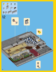 LEGO 10243 instructions page 16 – build guide