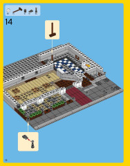 LEGO 10243 instructions page 18 – build guide