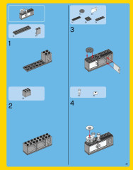 LEGO 10243 instructions page 21 – build guide