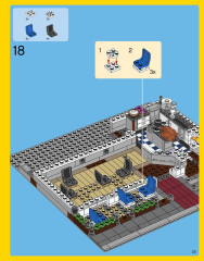 LEGO 10243 instructions page 25 – build guide