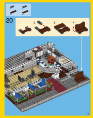 LEGO 10243 instructions page 27 – build guide