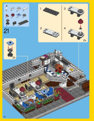 LEGO 10243 instructions page 28 – build guide