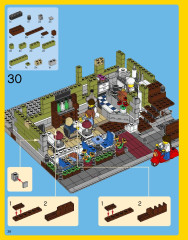 LEGO 10243 instructions page 38 – build guide