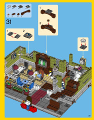 LEGO 10243 instructions page 39 – build guide