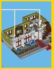 LEGO 10243 instructions page 48 – build guide