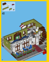 LEGO 10243 instructions page 52 – build guide