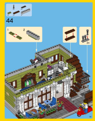 LEGO 10243 instructions page 55 – build guide