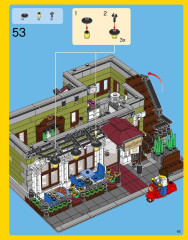 LEGO 10243 instructions page 65 – build guide