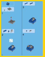 LEGO 10243 instructions page 68 – build guide