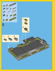 LEGO 10243 instructions page 14 – build guide