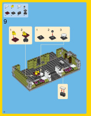 LEGO 10243 instructions page 18 – build guide