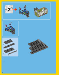 LEGO 10243 instructions page 2 – build guide