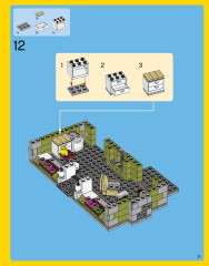 LEGO 10243 instructions page 21 – build guide