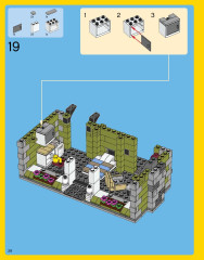 LEGO 10243 instructions page 28 – build guide