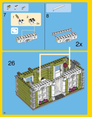 LEGO 10243 instructions page 38 – build guide