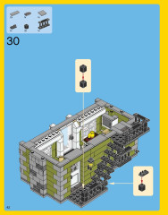 LEGO 10243 instructions page 42 – build guide