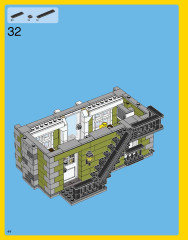 LEGO 10243 instructions page 44 – build guide