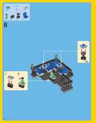 LEGO 10243 instructions page 6 – build guide