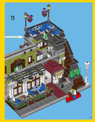 LEGO 10243 instructions page 9 – build guide