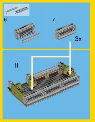 LEGO 10243 instructions page 12 – build guide