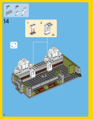 LEGO 10243 instructions page 18 – build guide