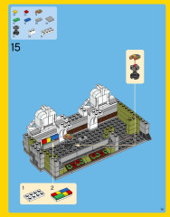 LEGO 10243 instructions page 19 – build guide