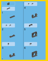 LEGO 10243 instructions page 28 – build guide
