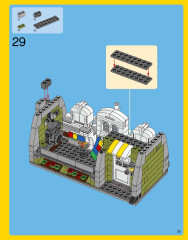 LEGO 10243 instructions page 35 – build guide