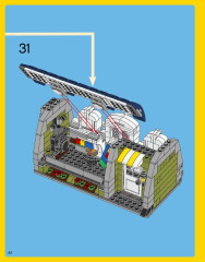 LEGO 10243 instructions page 42 – build guide