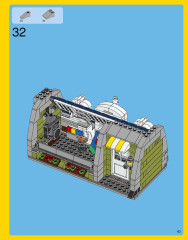 LEGO 10243 instructions page 43 – build guide