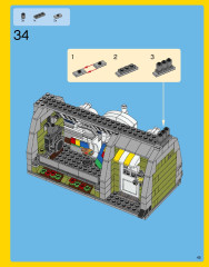 LEGO 10243 instructions page 45 – build guide