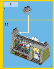 LEGO 10243 instructions page 47 – build guide