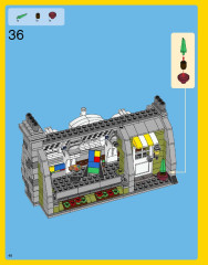 LEGO 10243 instructions page 48 – build guide