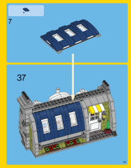 LEGO 10243 instructions page 53 – build guide