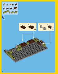 LEGO 10243 instructions page 6 – build guide